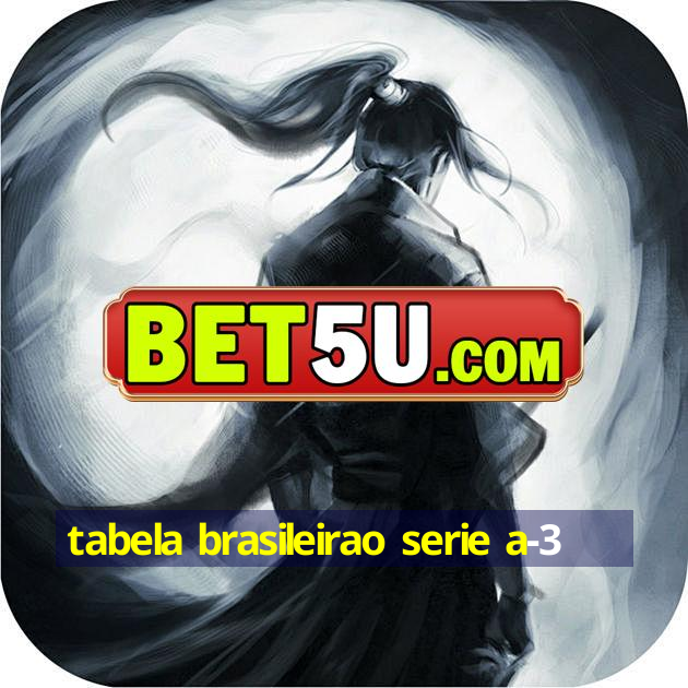 tabela brasileirao serie a